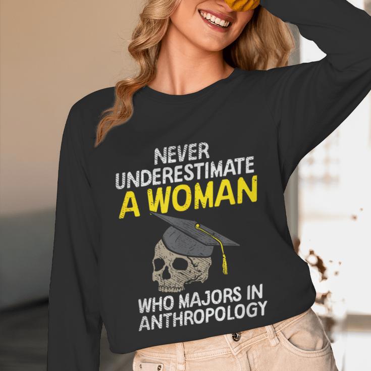 Graduation Student Who Majors In Anthropology Unisex Long Sleeve T-Shirt