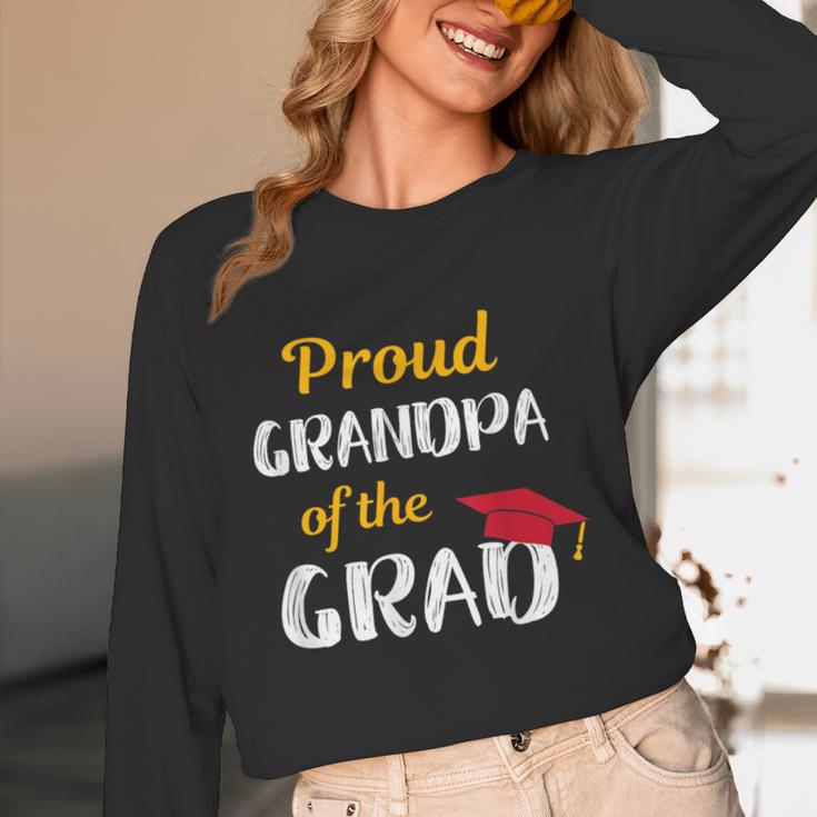 Grandpa Of Graduate Shirt Proud Grandfather Graduation Tee Unisex Long Sleeve T-Shirt