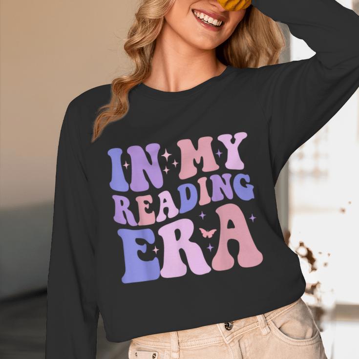 Groovy In My Reading Era Book Lovers Book Reader Unisex Long Sleeve T-Shirt