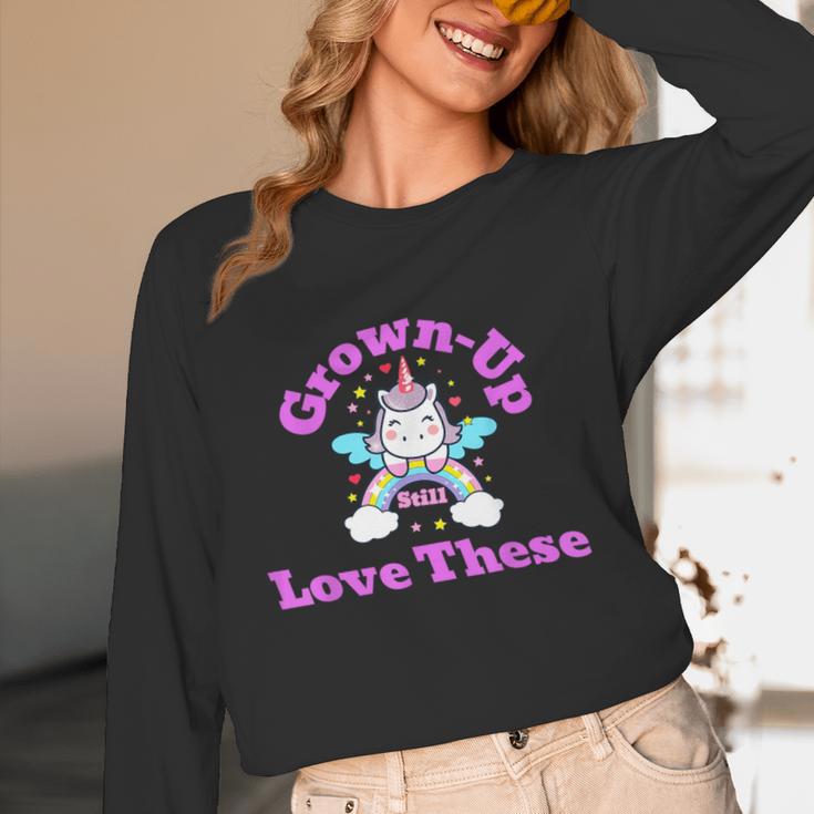 Grown-Up Still Love These Magical Unicorn Nostalgia Unisex Long Sleeve T-Shirt