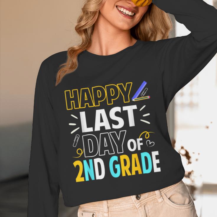 Happy Last Day Of 2nd Grade Shirt Cutie Graduation Unisex Long Sleeve T-Shirt