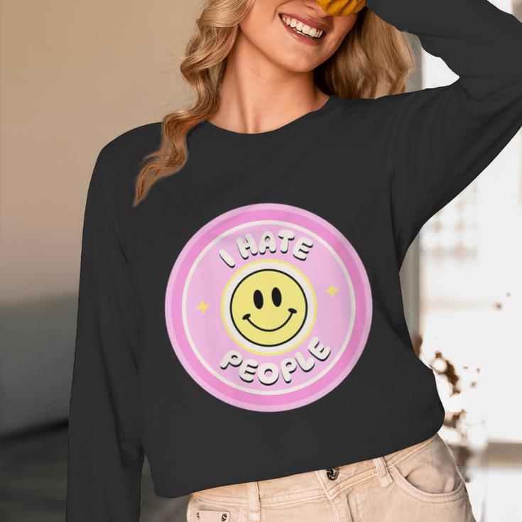 I Hate People Saying For Introverts Unisex Long Sleeve T-Shirt I Hate People Saying For Introverts Unisex Long Sleeve T-Shirt