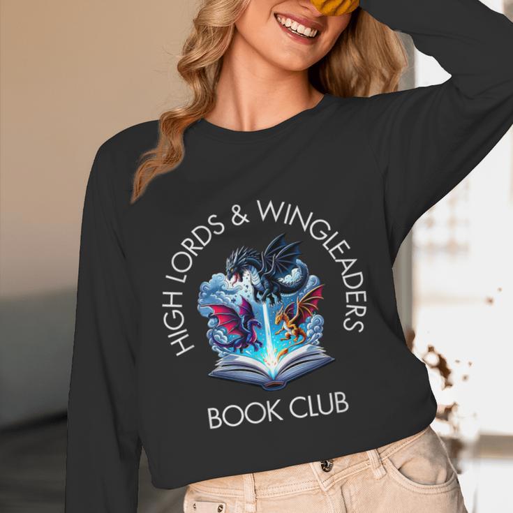 High Lords & Wingleaders Book Club Fantasy Storm Dragon Unisex Long Sleeve T-Shirt
