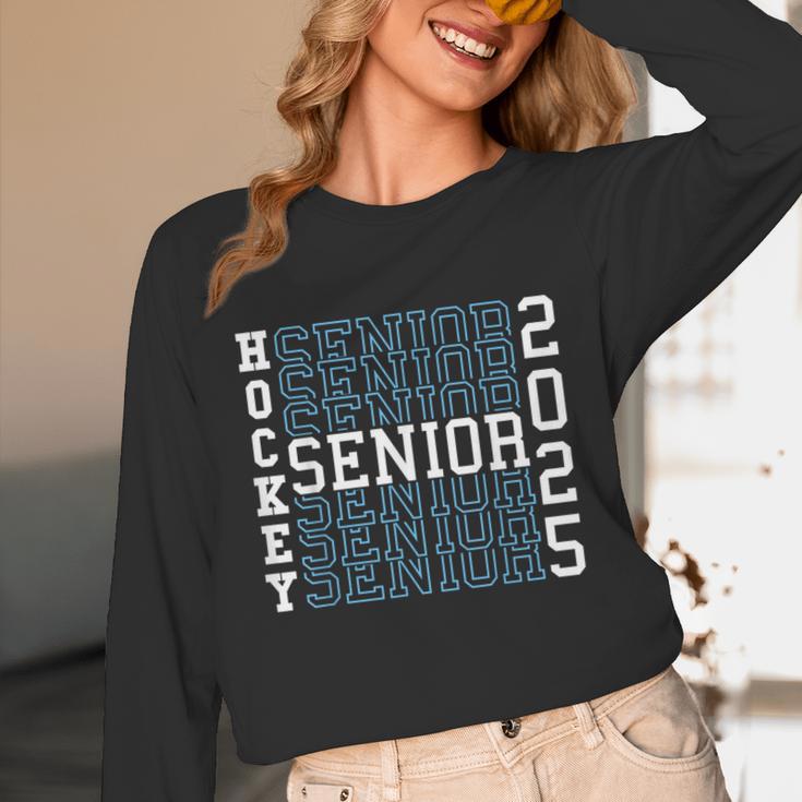 Hockey Senior Night Hockey Senior 2025 Graduation 50 Unisex Long Sleeve T-Shirt