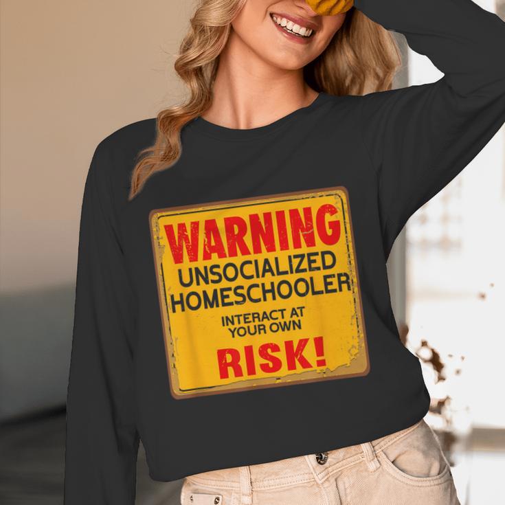 Homeschool Homeschooler Home Lesson Introvert Student Unisex Long Sleeve T-Shirt Homeschool Homeschooler Home Lesson Introvert Student Unisex Long Sleeve T-Shirt