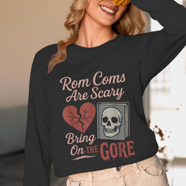 Horror Book Club Creepy Reader Gothic Fiction Thriller Fan Unisex Long Sleeve T-Shirt