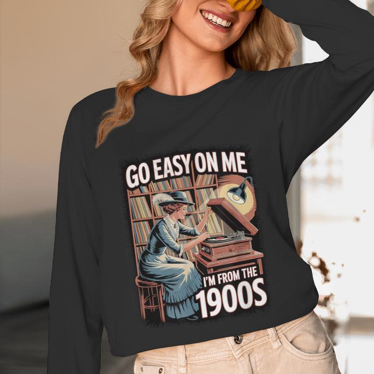I'm From The 1900s Vinyl Record Lover For Women Unisex Long Sleeve T-Shirt