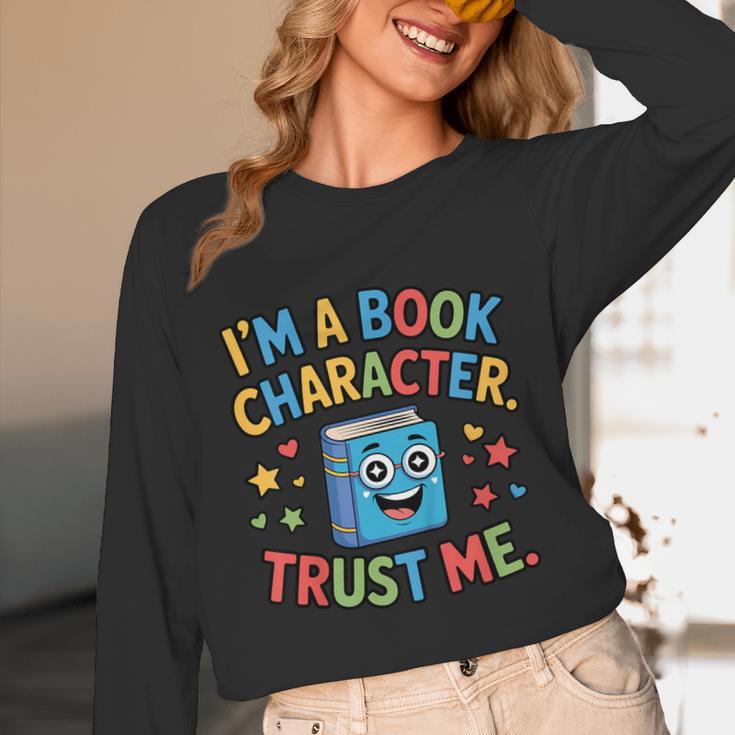 I'm a Book Character Costumes For Kids Storybook Character Unisex Long Sleeve T-Shirt