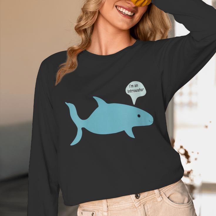 I'm An Introwater Cute Whale I'm An Introvert Unisex Long Sleeve T-Shirt I'm An Introwater Cute Whale I'm An Introvert Unisex Long Sleeve T-Shirt