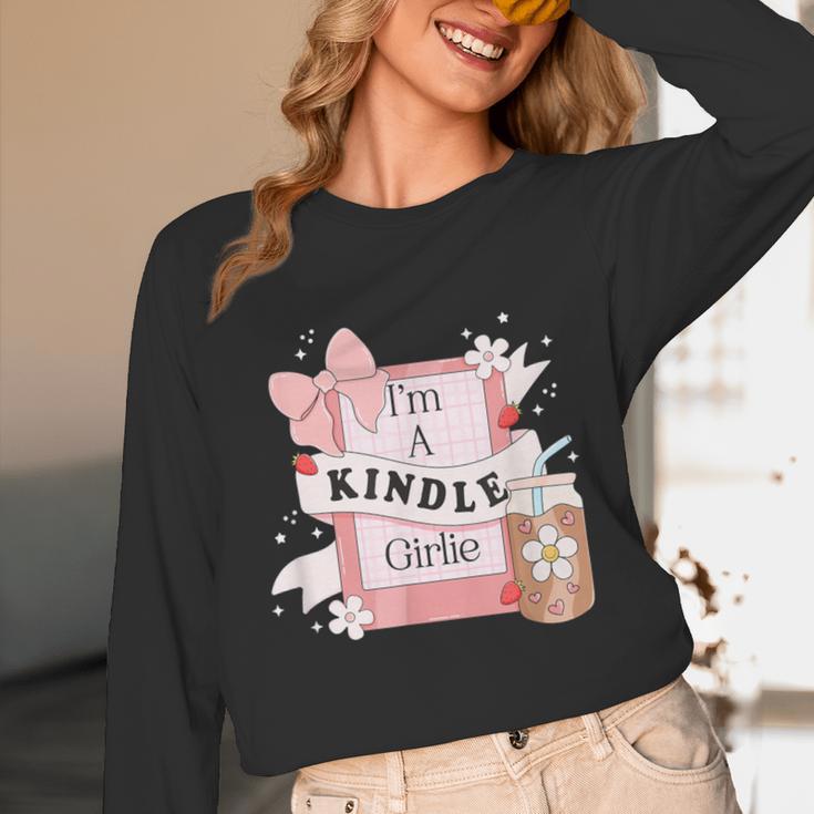 I'm A Kindle Girlie Book Lover Bookish Unisex Long Sleeve T-Shirt