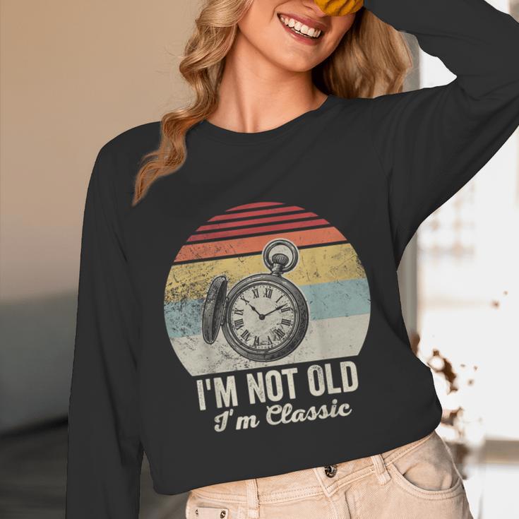 I'm Not Old I'm Classic Retro Nostalgia Statement Unisex Long Sleeve T-Shirt