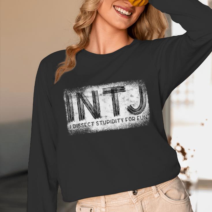 INTJ Personality Type Introvert INTJ Unisex Long Sleeve T-Shirt INTJ Personality Type Introvert INTJ Unisex Long Sleeve T-Shirt