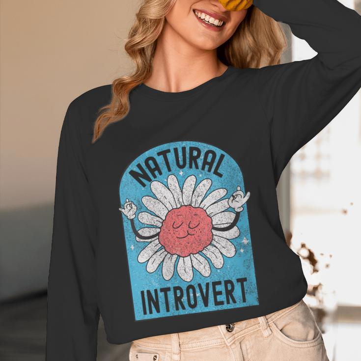 Introvert Cute Anti-Social Shy Person Inner Strength Unisex Long Sleeve T-Shirt
