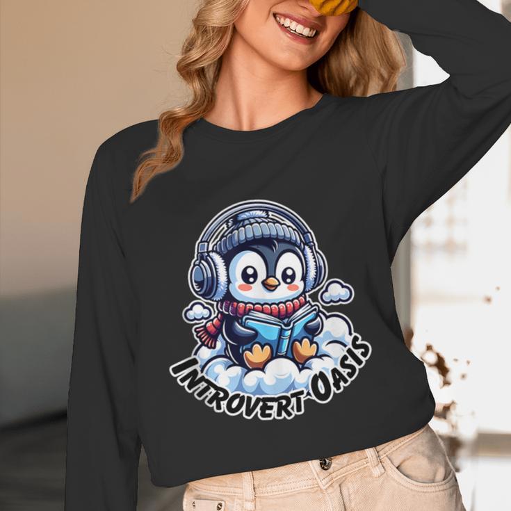 Introvert Oasis Unisex Long Sleeve T-Shirt