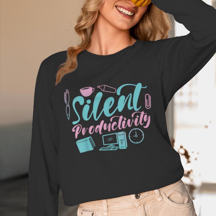 Introvert Office Staff Secretary Administrative Assistant Unisex Long Sleeve T-Shirt