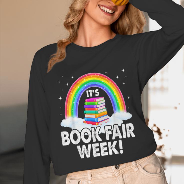 It's Book Fair Week Librarian Library Literacy Reading Unisex Long Sleeve T-Shirt It's Book Fair Week Librarian Library Literacy Reading Unisex Long Sleeve T-Shirt