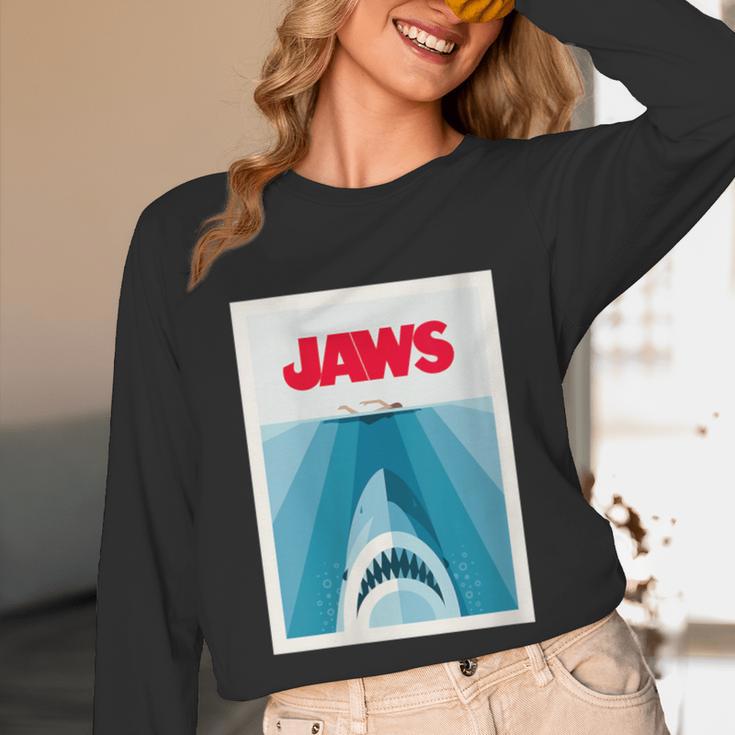 Jaws 2025 Classic Movie Nostalgia Unisex Long Sleeve T-Shirt Jaws 2025 Classic Movie Nostalgia Unisex Long Sleeve T-Shirt