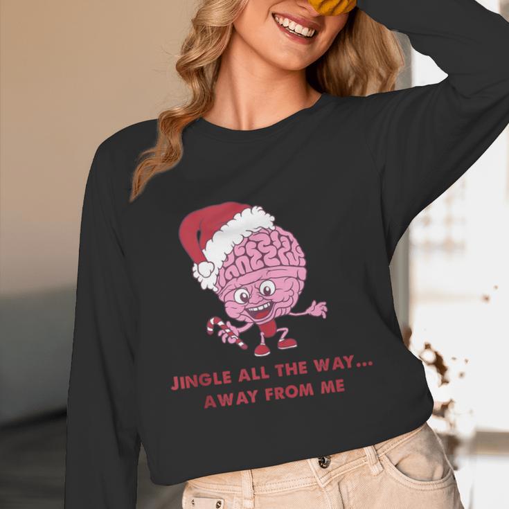 Jingle All The Way Away From Me This Christmas For Introvert Unisex Long Sleeve T-Shirt Jingle All The Way Away From Me This Christmas For Introvert Unisex Long Sleeve T-Shirt
