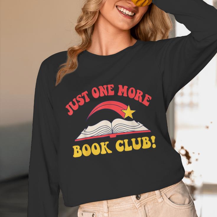 Just One More Book Club Bookish Hippie Unisex Long Sleeve T-Shirt
