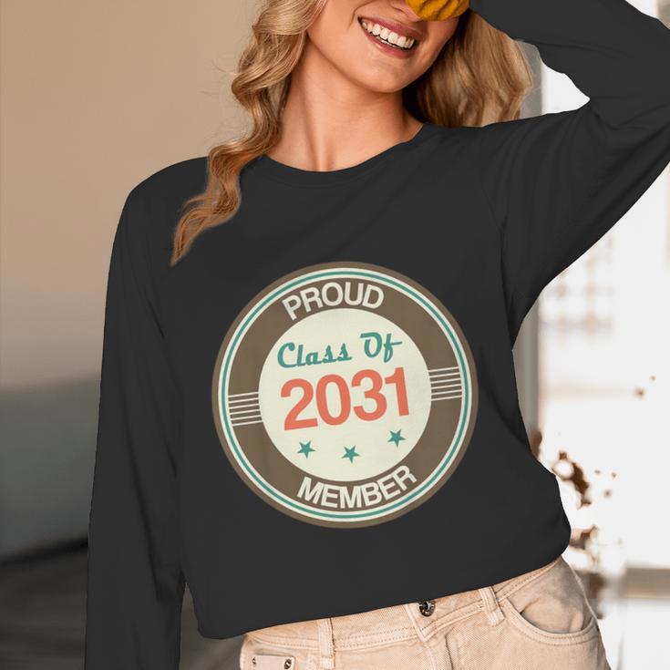 Kids Class Of 2031 Shirt Back To School Future Graduation Unisex Long Sleeve T-Shirt