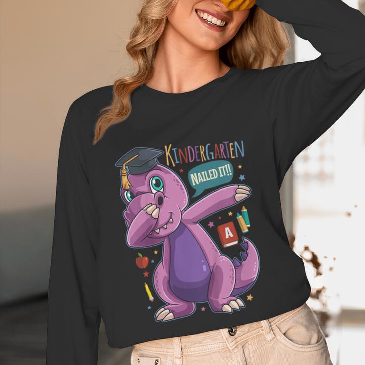 Kids DabbingRex Graduation Kindergarten Class Of 2019 Unisex Long Sleeve T-Shirt