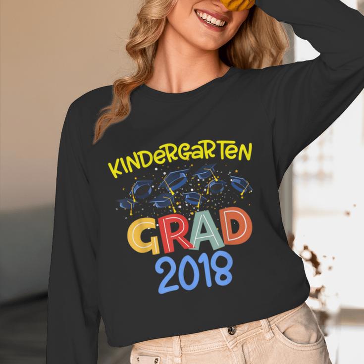Kids Kindergarten Graduation Graduate Shirt Unisex Long Sleeve T-Shirt