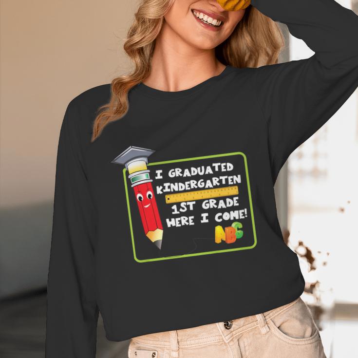 Kids Kindergarten Graduation Students Going To 1st Grade Unisex Long Sleeve T-Shirt