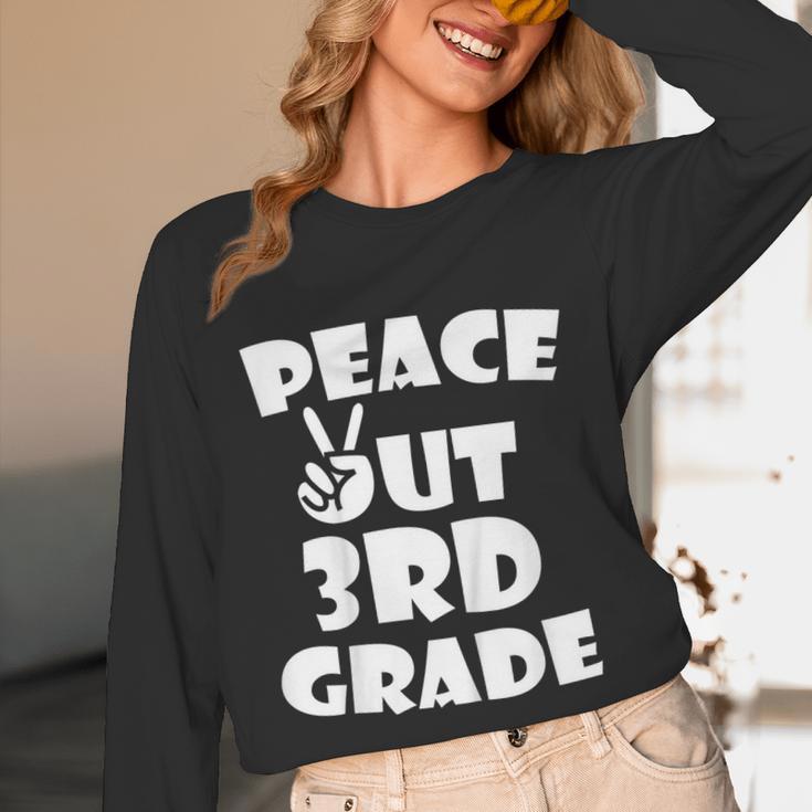 Kids Kids Peace Out 3Rd Grade For Graduation Unisex Long Sleeve T-Shirt