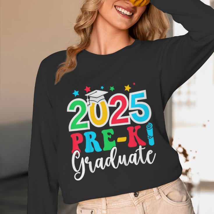 Kids Pre-K Graduate 2025 Preschool Graduation Class Of 2025 Kids Unisex Long Sleeve T-Shirt