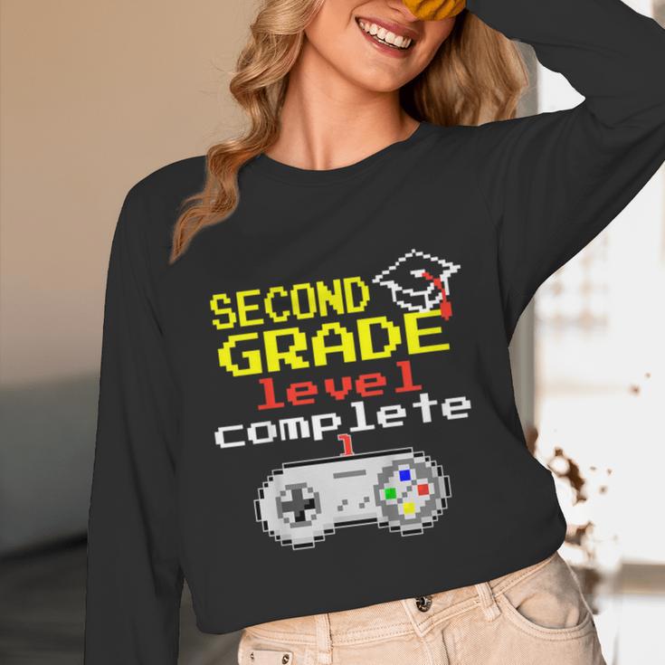 Kids Second Grade Graduation Video Game Shirt Unisex Long Sleeve T-Shirt