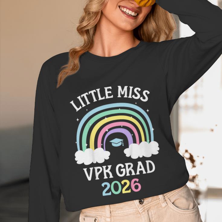 Kids VPK Graduation 2026 Rainbow VPK Grad Unisex Long Sleeve T-Shirt