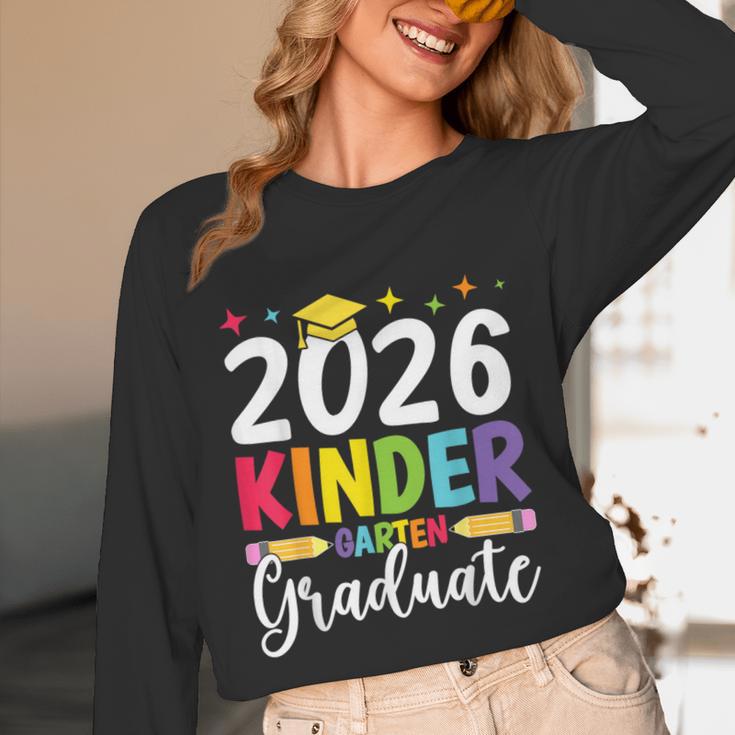 Kindergarten Graduate 2026 Preschool Graduation Kid Boy Girl Unisex Long Sleeve T-Shirt