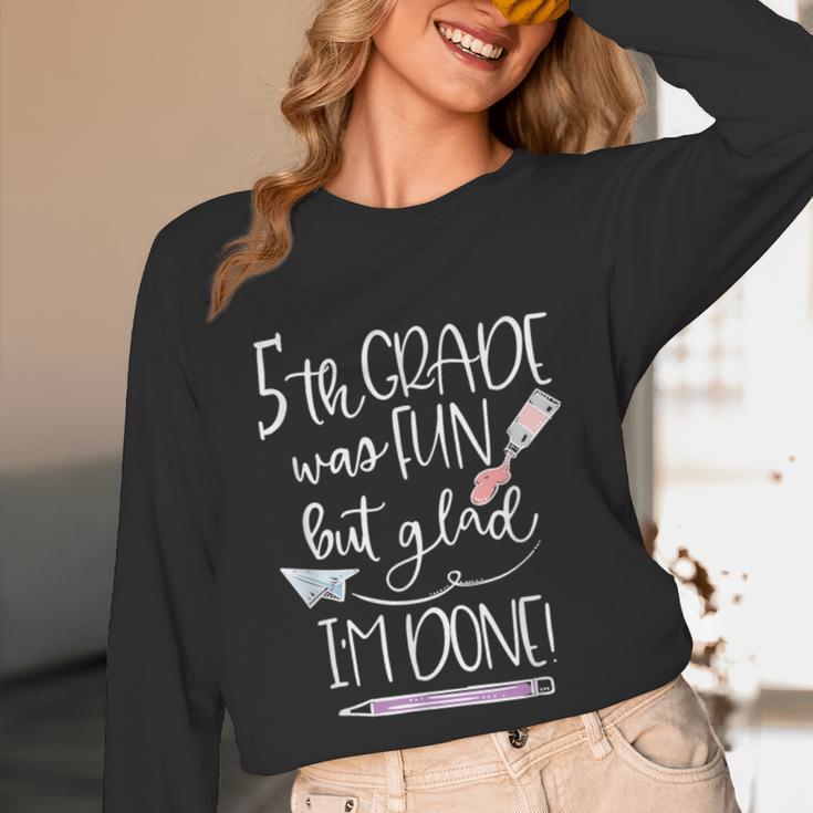 Last Day Of School 5th Grade 2018 Graduation Shirt Tee Unisex Long Sleeve T-Shirt