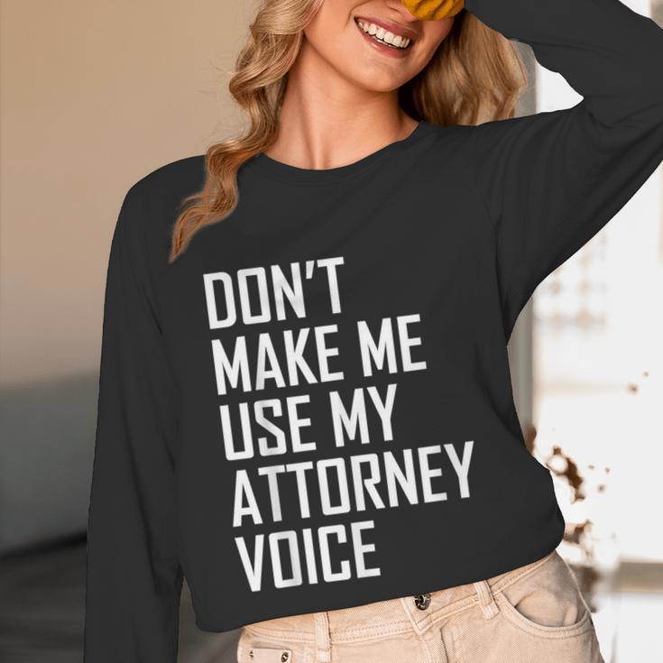 Lawyer Law School Graduation Attorney Men Women Unisex Long Sleeve T-Shirt