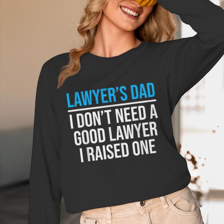 Lawyer's Dad Father Law School Graduation Unisex Long Sleeve T-Shirt