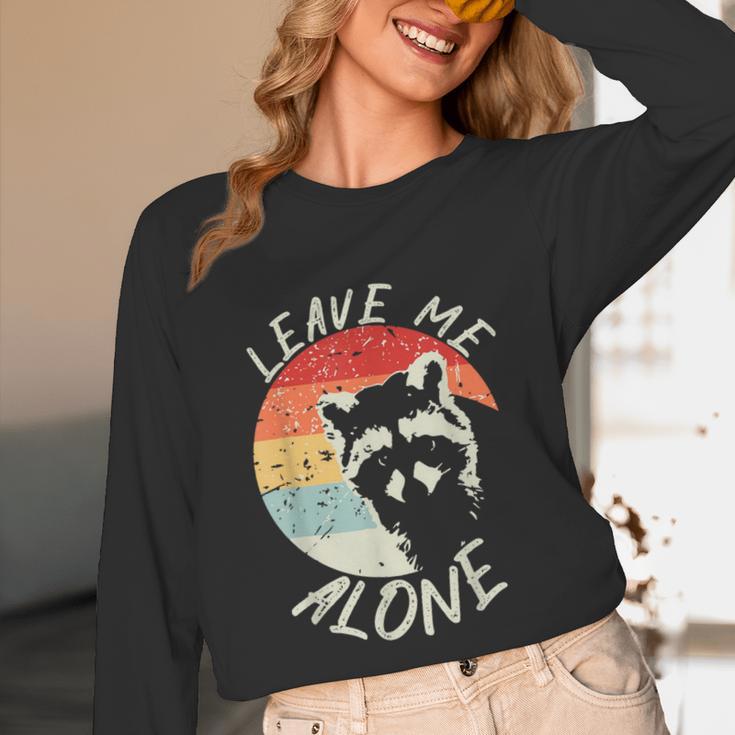 Leave Me Alone Raccoon Lover Introvert Antisocial Shy INTP Unisex Long Sleeve T-Shirt Leave Me Alone Raccoon Lover Introvert Antisocial Shy INTP Unisex Long Sleeve T-Shirt