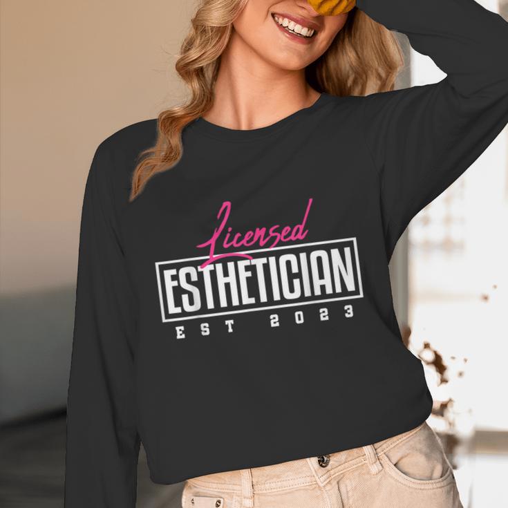 Licensed Esthetician 2023 Graduation Unisex Long Sleeve T-Shirt