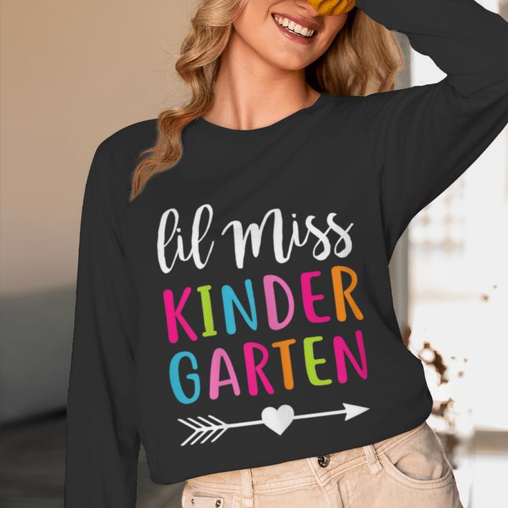 Lil Miss Kindergarten Grad Shirt Graduation Shirts 2018 Unisex Long Sleeve T-Shirt