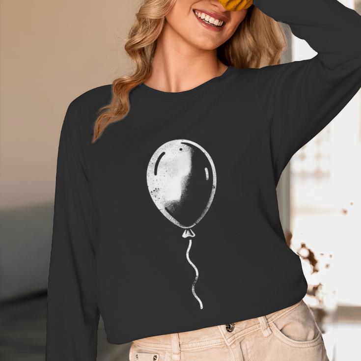 Lone Balloon Celebration Individualistic Introvert Party Unisex Long Sleeve T-Shirt Lone Balloon Celebration Individualistic Introvert Party Unisex Long Sleeve T-Shirt