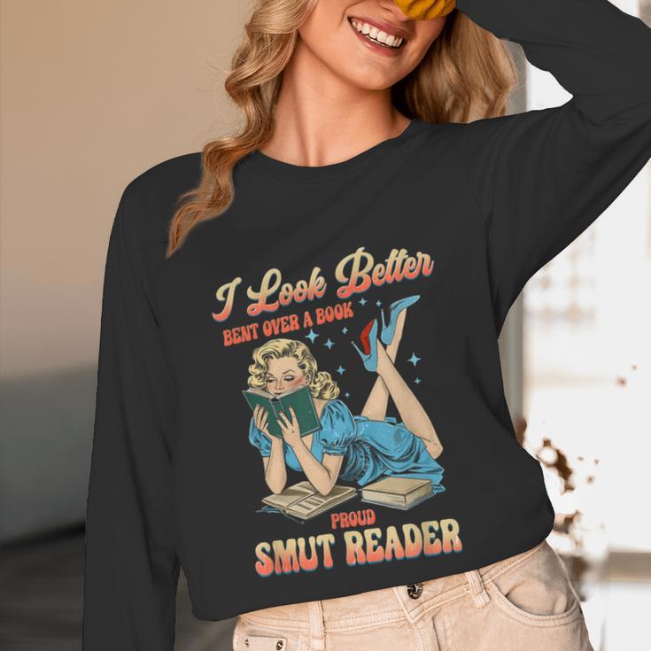 I Look Better Bent Over A Book Proud Smut Reader Adult Humor Unisex Long Sleeve T-Shirt I Look Better Bent Over A Book Proud Smut Reader Adult Humor Unisex Long Sleeve T-Shirt