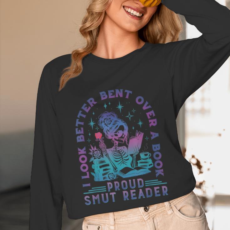 I Look Better Bent Over A Book Smut Reader Bookish Unisex Long Sleeve T-Shirt I Look Better Bent Over A Book Smut Reader Bookish Unisex Long Sleeve T-Shirt