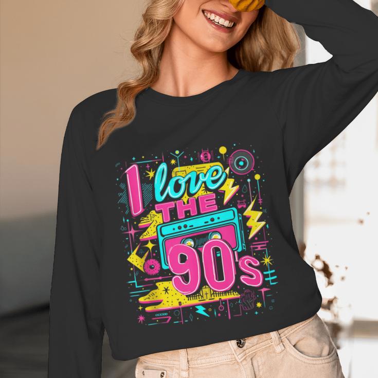 I Love The 90'S 90s Nostalgia Unisex Long Sleeve T-Shirt