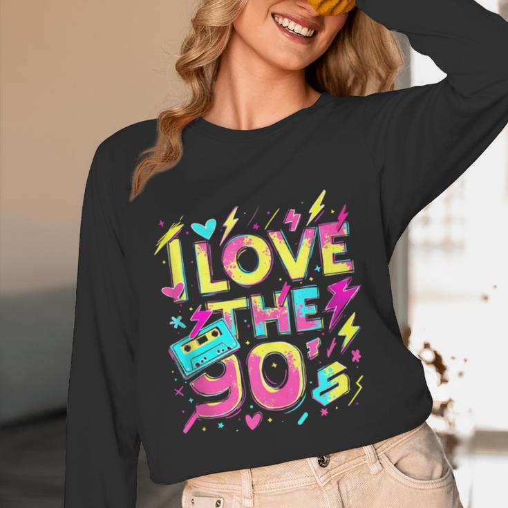 I Love The 90'S 90s Retro Nostalgia Unisex Long Sleeve T-Shirt
