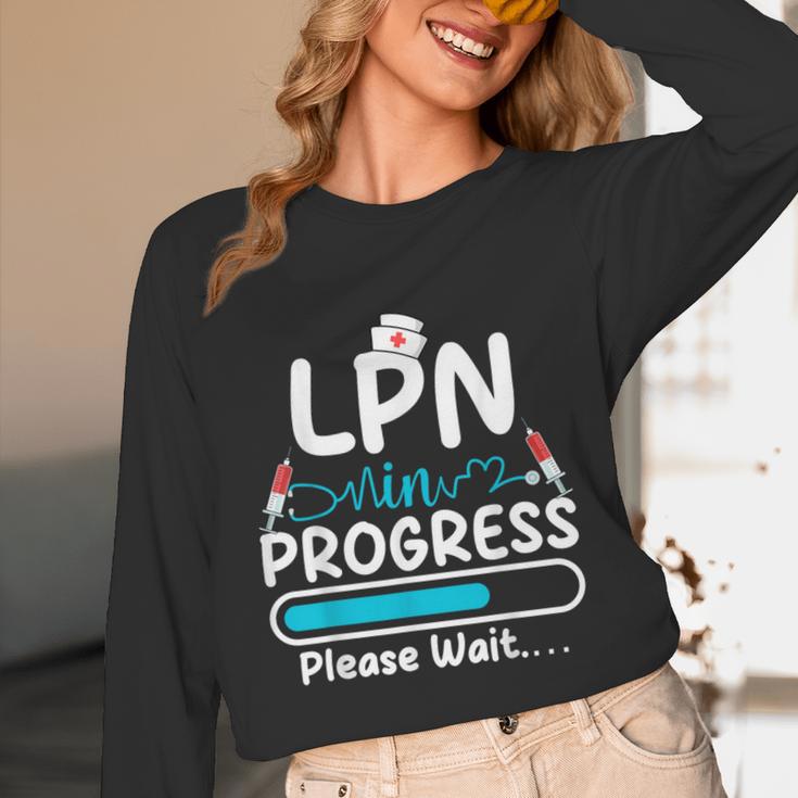 LPN In Progress Loading Future Nurse Graduation Lover Unisex Long Sleeve T-Shirt