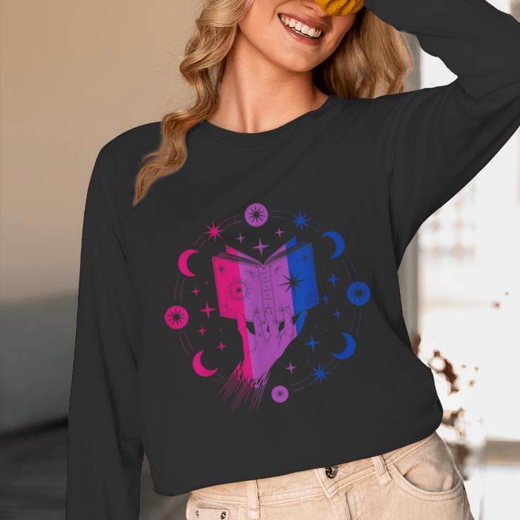 Magic Bi-Pride Book Of Cosmic Energy Unisex Long Sleeve T-Shirt