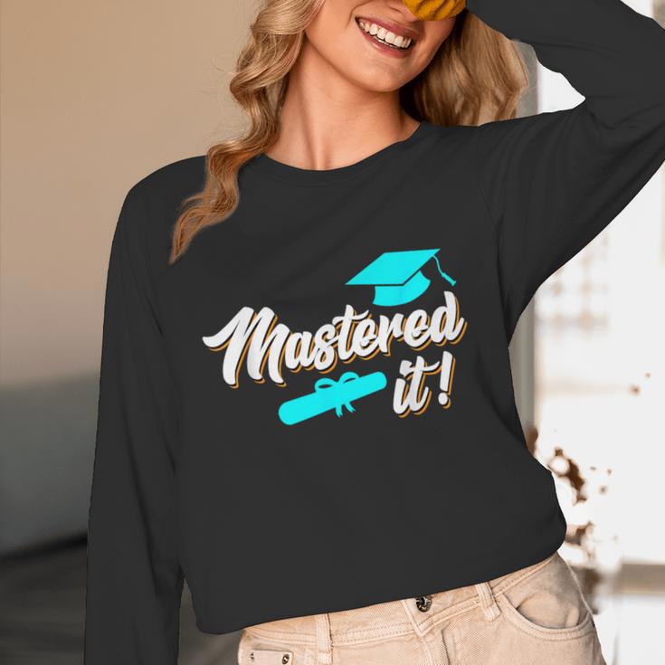 Mastered It Master Graduation Man Master 2026 Unisex Long Sleeve T-Shirt