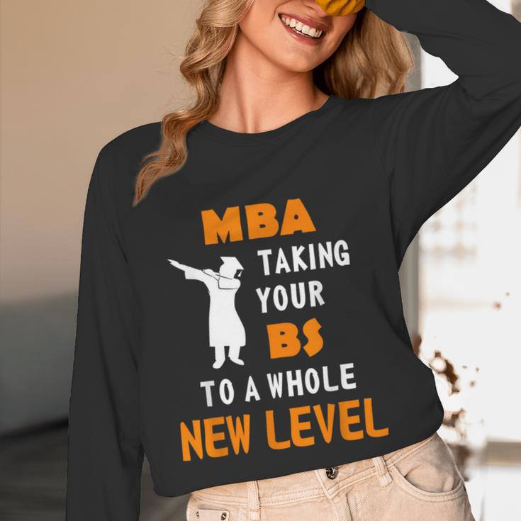 Masters Degree Graduation Shirt For MBA Grad Student Unisex Long Sleeve T-Shirt