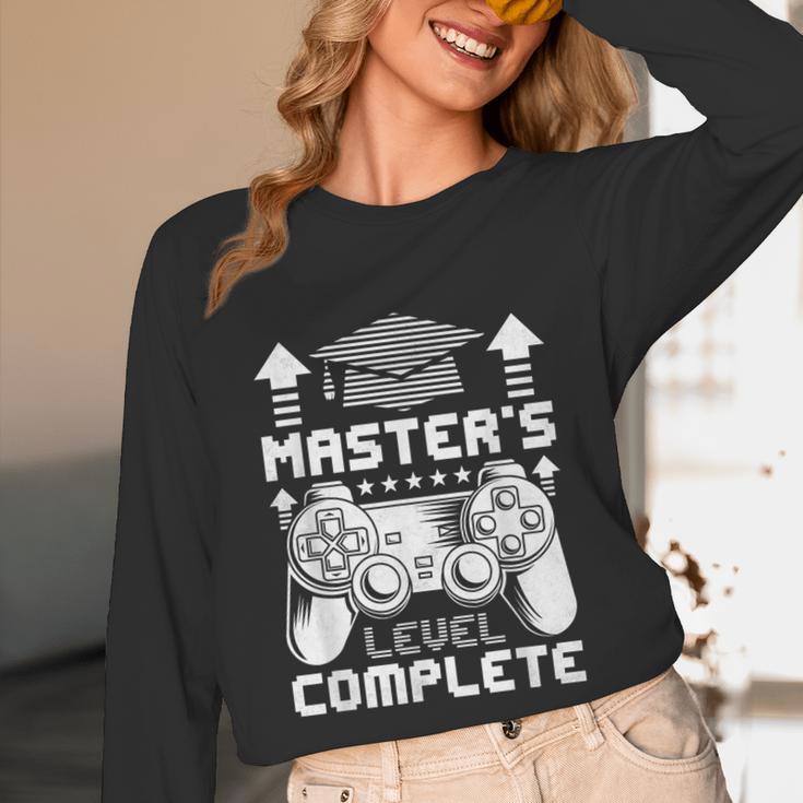 Master's Level Complete College Graduation Unisex Long Sleeve T-Shirt