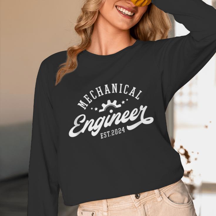 Mechanical Engineer Est 2024 Mechanical Engineer Graduation Unisex Long Sleeve T-Shirt