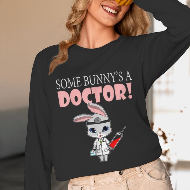 Med School Graduation Bunny Medical New Doctor Unisex Long Sleeve T-Shirt